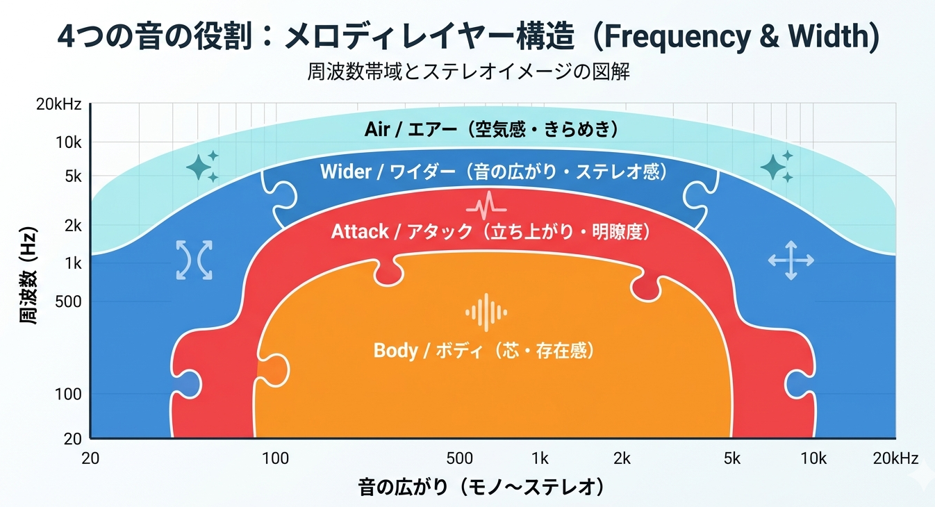 DTMで曲がダサく聞こえる原因|プロと差がつくレイヤーの原理 4 Gemini Generated Image 18 e1778027093818