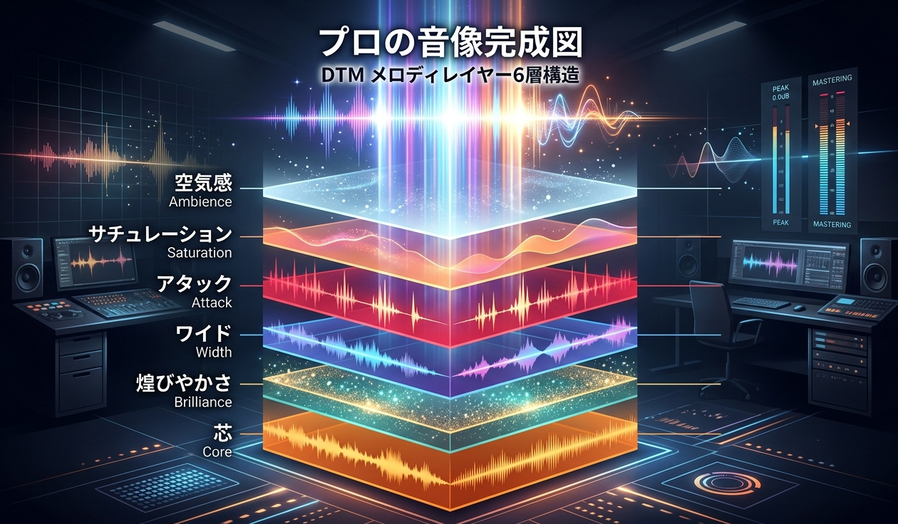 DTMで曲がダサく聞こえる原因｜プロと差がつくレイヤーの原理