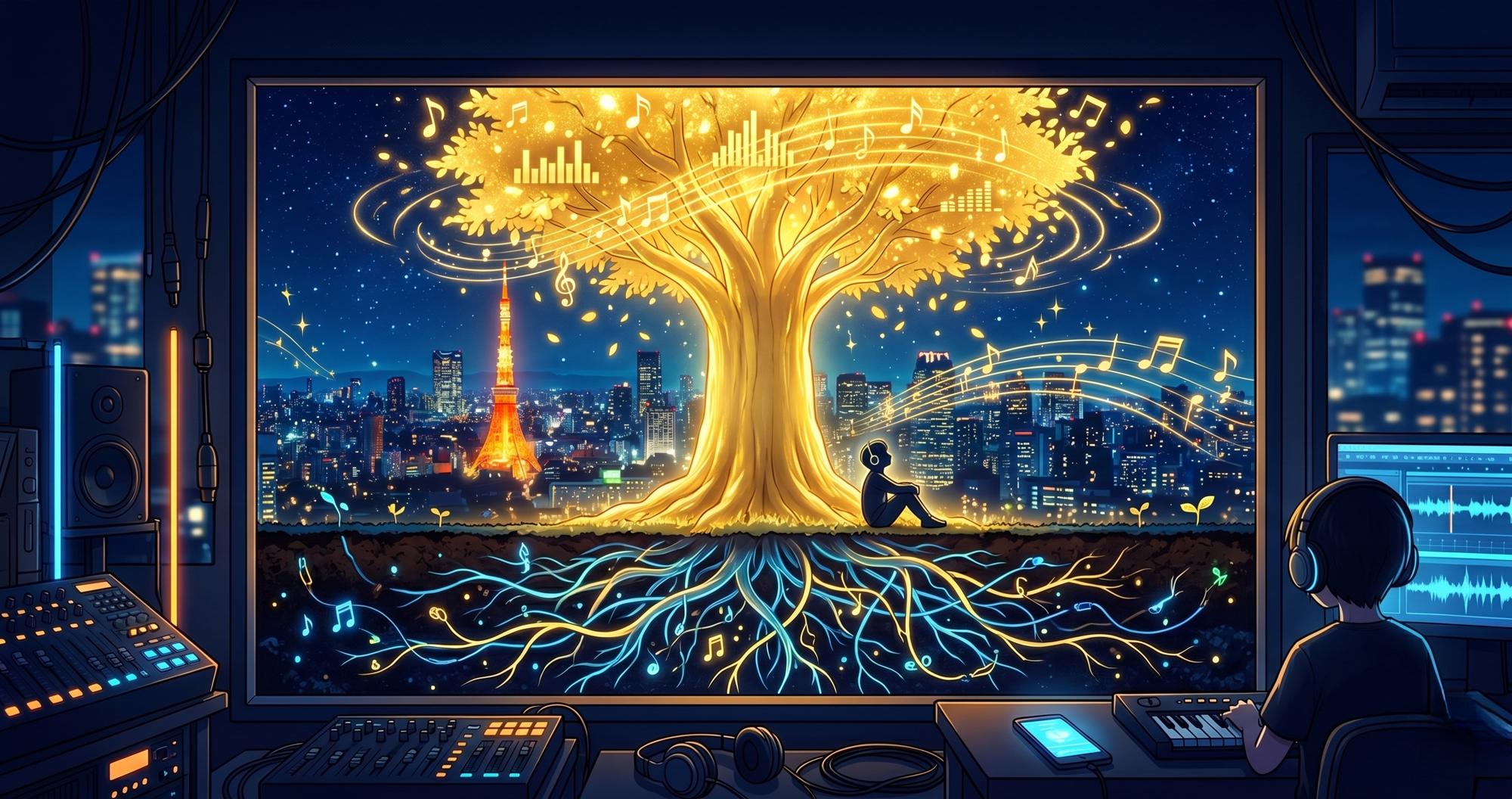 音圧の上げ方とおすすめツール|DTMマスタリングの基礎知識 5 Gemini Generated Image du6u9zdu6u9zdu6u