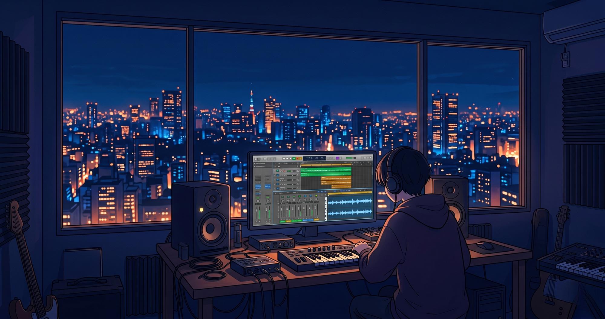 DTMで1曲完成できない人へ|ループ地獄から抜け出す4つの原則 5 Gemini Generated Image fr4cujfr4cujfr4c